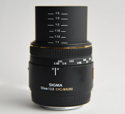 【中古】 SIGMA 単焦点マクロレンズ MACRO 50mm F2.8 EX DG ソニー用 フルサイズ対応