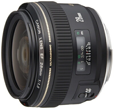 【中古】 Canon 単焦点レンズ EF28mm F1.8 USM フルサイズ対応