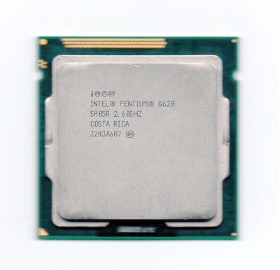 【中古】 Intel Intel Pentium G620 sr05r 2.6GHz3メガバイトデュアルコアCPUプロセッサLGA1155｜Haute Produit