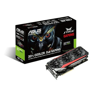 【中古】 ASUSTek STRIXシリーズ NVIDIA GeForce GTX980Ti搭載ビデオカード オーバークロック メモリ6GB STRIX-GTX980TI-DC3OC-6GD5-GAMING｜Haute Produit
