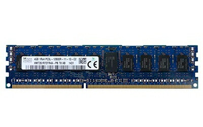 【中古】 HMT351R7EFR4A-PB SK hynix 4GB PC3L-12800R DDR3-1600 Registered ECC 1.35V 240pin