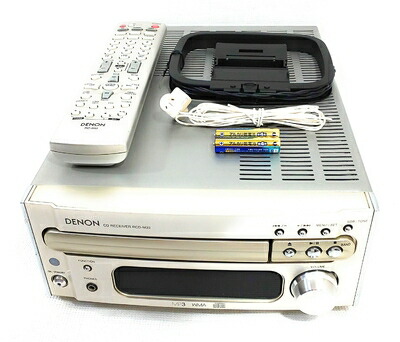 【中古】 Denon CD受信システム しろがね色 RCD-M33-S