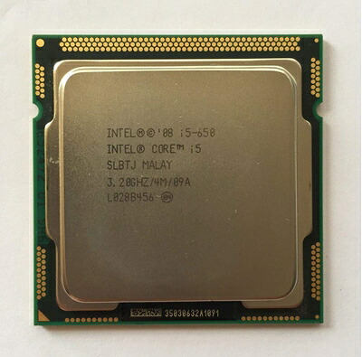 【中古】 Intel インテルbx80616i5650slblkコアi5-650 4メートルキャッシュ3.20 GHzCPUプロセッサ
