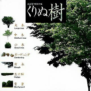 【中古】 高画質添景原材料集 くりぬ樹