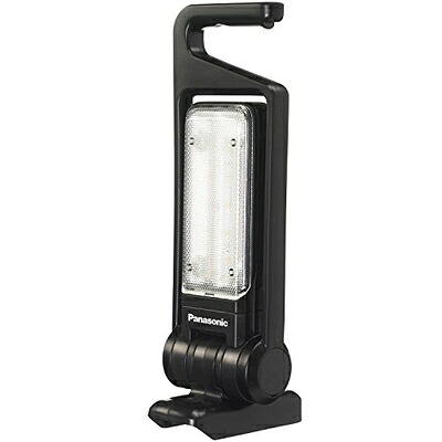 【中古】 パナソニック 充電LEDマルチ投光器 本体のみ (電池パック・充電器別売) デュアル (14.4V/18V/21.6V対応) 約1500ルーメン 回転角度0～270度 グッドデザイン賞 作業灯 ワークライト EZ37C3 ブラック｜Haute Produit