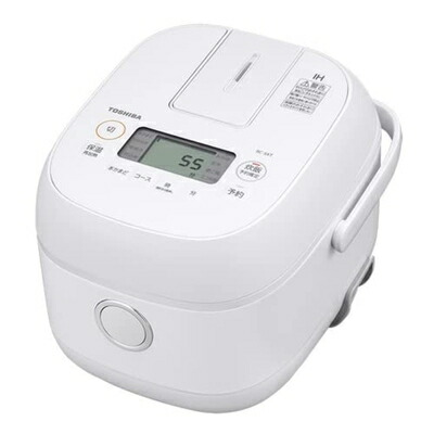 【中古】 TOSHIBA RC-5XT-W(白いこと)IH炊飯ジャー 炊飯器 3合