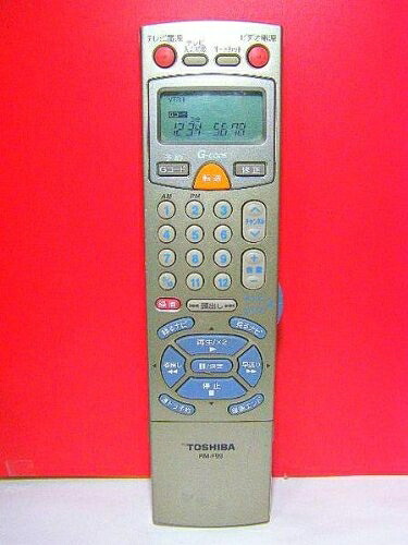 【中古】 東芝 ビデオリモコン RM-F99｜Haute Produit
