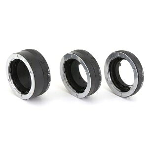 【中古】 CONTAX オート接写 輪っか仕掛ける 13粍/20粍/27粍 AUTO EXTENSION TUBE SET