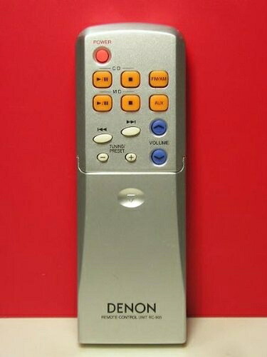 【中古】 DENON オーディオリモコン RC-905｜Haute Produit