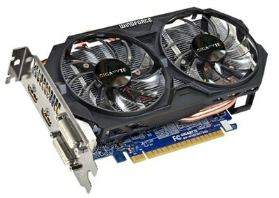 【中古】 GIGABYTE グラフィックボード NVIDIA GeForce GTX750Ti PCI-Ex16 2GB GV-N75TOC-2GI