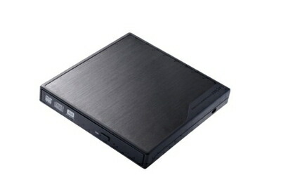 【中古】 Logitec 携帯型 ヴィデオディスク運転 USB3.0 軽さ300g ArcSoft TotalMedia Backup\u0026Record嘱する 【Surface Pro 相応う】 黒いこと LDR-PMG8U3LBK