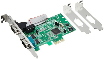 【中古】 玄人志向 インターフェースボード シリアルポート PCI-Express接続 LowProfile対応 2S-LPPCIE