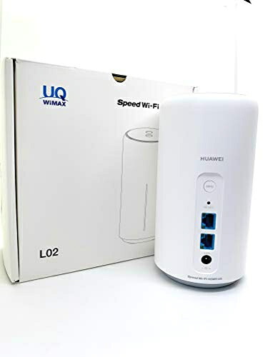 【中古】 Speed Wi-Fi HOME L02 white UQ版 白
