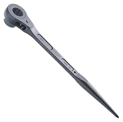【中古】 とっ始め (TOP) 片口ラチェットレンチ シノ付 35? カチオン塗り付ける 日本製 RM-35