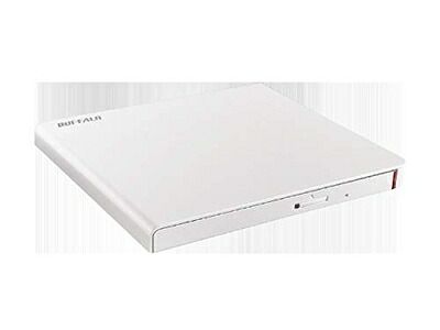 【中古】 バッファロー DVSM-PLS8U2-WHA USB2.0 ポータブルDVDドライブ 再生・書き込みソフト添付 ホワイト｜Haute Produit