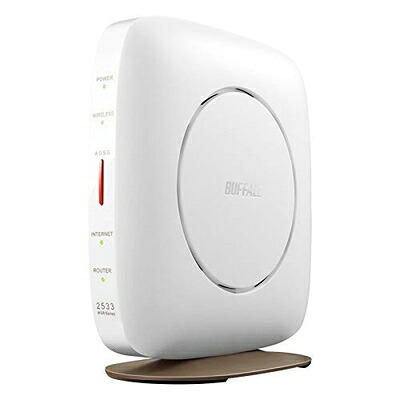 【中古】 バッファロー WSR-2533DHP3-WH 無線LAN親機 11ac/n/a/g/b 1733+800Mbps ホワイト
