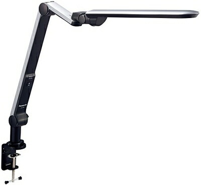 【中古】 パナソニック LED学習机ともし火 クランプタイプ しろがね色 SQ-LC522-S