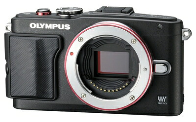 【中古】 OLYMPUS ミラーレス一眼 PEN Lite E-PL6 ボディ ブラック E-PL6 BODY BLK｜Haute Produit