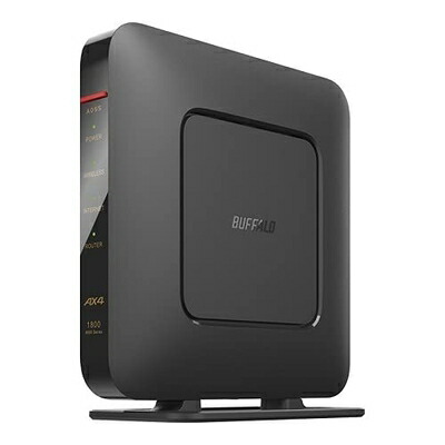 【中古】 緩衝装置置き目 WSR-1800AX4S/DBK [Wi-Fi 6(11ax)相応うWi-Fiルータ 1201+573Mbps AirStation]