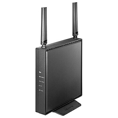 【中古】 アイ・オー・データ 無線LAN 無線電話ローカルエリアネットワーク ルータ dual_band 11ax 最新標準尺度 Wi-Fi6 AX1800 1201+574Mbps モビール式空中線 IPv6 3階建/4LDK/20台 なおなお書き5 日本製造会社 WN-DEAX1800GR/E