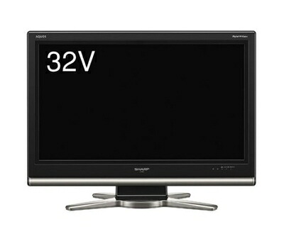 【中古】 シャープ 32V型 液晶 テレビ AQUOS LC-32DS3-B フルハイビジョン 2007年モデル｜Haute Produit