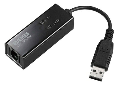 【中古】 I-O DATA アナログモデム USB接続/外付け/56kbps/V.90 USB-PM560ER