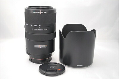 【中古】 ソニー SONY 望遠望遠レンズ 70-300粍 F4.5-5.6 G SSM フルサイズ相応う