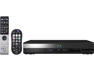 【中古】 JVCケンウッド 勝利者 らく録 500GB HDD内蔵ブルーレイレコーダーDR-BX500