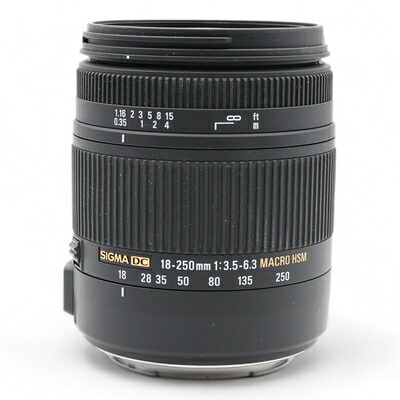 【中古】 シグマ 18-250mm F3.5-6.3 DC OS HSM EO キヤノン用