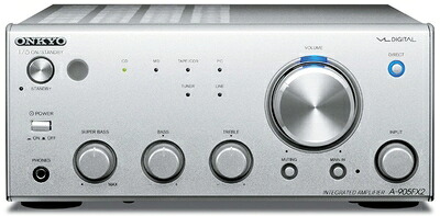 【中古】 ONKYO INTEC205 プリメインアンプ A-905FX2(S) しろがね色