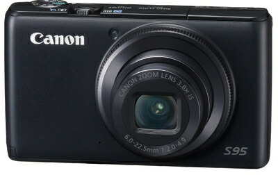 【中古】 Canon デジタルカメラ Powershot S95 PSS95 1000万画素高感度CCD 光学3.8倍ズーム 広角28mm 3.0型液晶 F2.0