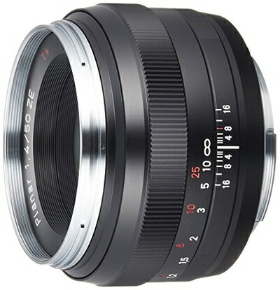 【中古】 Carl Zeiss Planar T*1.4/50 ZE (加農砲EF)