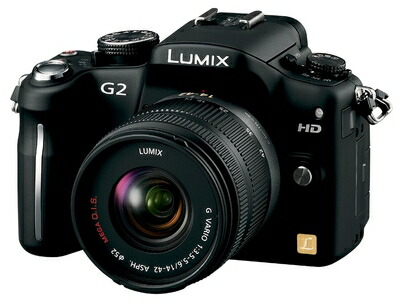 【中古】 Panasonic デジタル一眼カメラ G2レンズキット(14-42mm/F3.5-5.6付属) コンフォートブラック DMC-G2K-K|Haute Produit