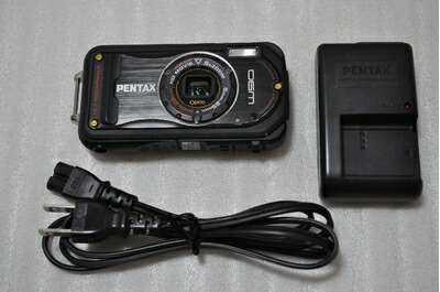 【中古】 PENTAX 防水デジタルカメラ Optio W90 ブラック OPTIOW90B