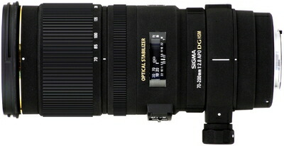 【中古】 SIGMA 望遠ズームレンズ APO 70-200mm F2.8 EX DG OS HSM ペンタックス用 フルサイズ対応