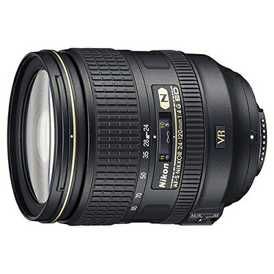 【中古】 Nikon 標準ズームレンズ AF-S NIKKOR 24-120mm f/4G ED VR フルサイズ対応