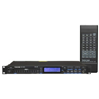 【中古】 TASCAM CDプレーヤー 業務用1U CD-500