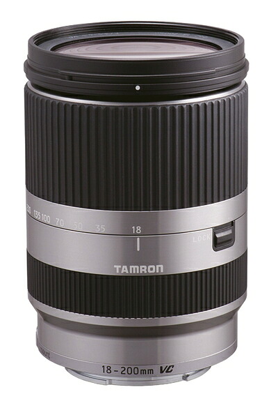 【中古】 TAMRON 高倍率ズームレンズ 18-200mm F3.5-6.3 DiIII VC ソニーEマウント用 ミラーレスカメラ NEX専用 シルバー B011SE-シルバー|Haute Produit