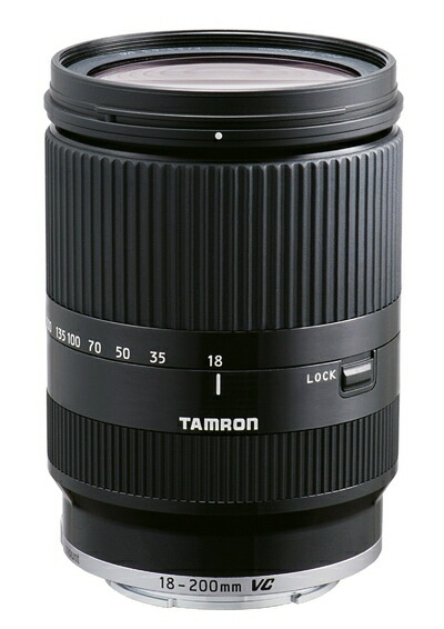 【中古】 TAMRON 高倍率ズームレンズ 18-200mm F3.5-6.3 DiIII VC ソニーEマウント用 ミラーレスカメラ NEX専用 ブラック B011SE-ブラック|Haute Produit