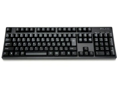 【中古】 FILCO Majestouch2 108フルキー茶軸日本語配列 USB&PS2両対応 Nキーロールオーバー対応 独Cherry茶軸採用メカニカルキーボード ブラック FKBN108M/JB2
