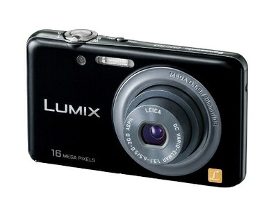 【中古】 パナソニック デジタル写真機 ルミックス アーバンブラック DMC-FH7-K