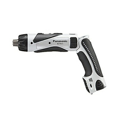 【中古】 パナソニック 充電スティックドリルドライバー 3.6V グレー 電池パック×1個 ケース別売 電動工具 充電式 ストレート型/ピストル型 ホールドスイッチ カウント記憶機能 オートストップ機能 クラッチ固定カバー ドライバービット LEDライト 段付13mm・11.5m