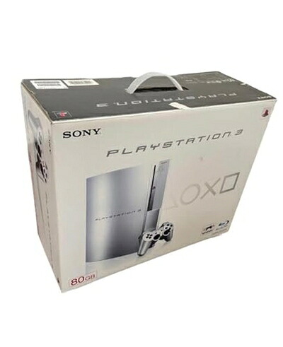 【中古】 PLAYSTATION 3(80GB) サテンシルバー【メーカー生産終了】　※外箱等はございません。