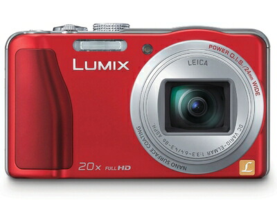 【中古】 パナソニック デジタル写真機 ルミックス TZ30 光学20倍 赤いこと DMC-TZ30-R