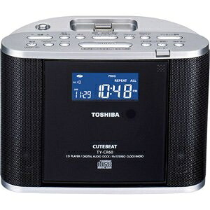 【中古】 TOSHIBA CDドックラジオ CUTEBEAT TY-CR60(S)｜Haute Produit
