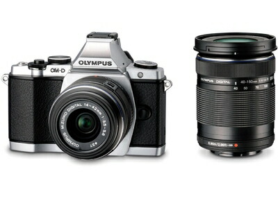中古】 OLYMPUS ミラーレス一眼 OM-D E-M5 ダブルズームキット