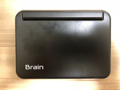 【中古】 読みやすい Brain 色つや陰電子字引き 高校生向け 黒いこと色 PW-G5200-B