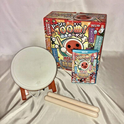【中古】 太鼓の達人 特盛り! 専用太鼓コントローラ太鼓とバチ同梱版｜Haute Produit