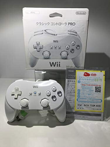 【中古】 クラシックコントローラ PRO(シロ)　※外箱等はございません。