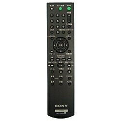 【中古】 SONY 純正DVDプレーヤーリモコン RMT-D185J